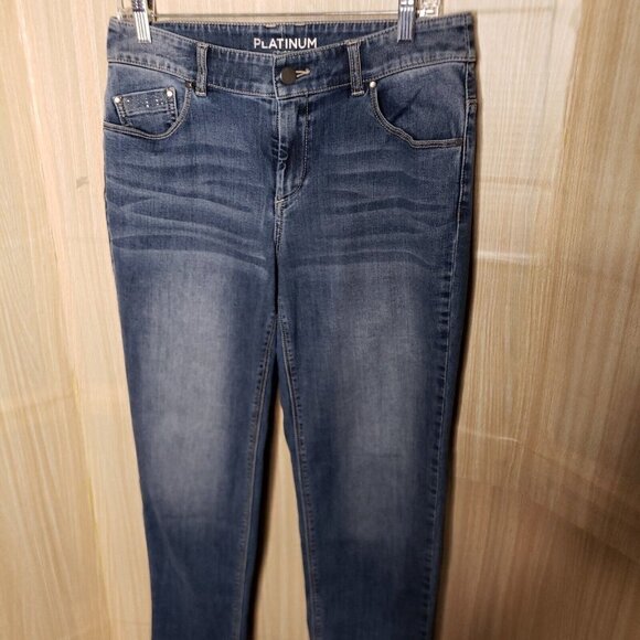 Chico's Womens Platinum Ultimate Fit Jeans 0 (4) - Picture 5 of 11